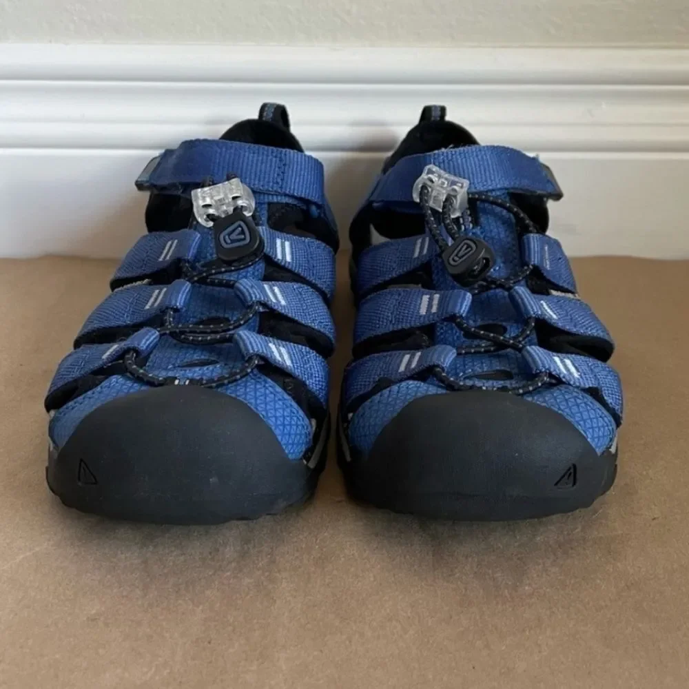Keen Kids' Newport Neo H2 Hiking Sandals Blue/Black DU6267UD - Size 3